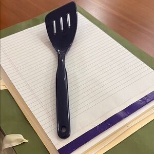 Melamine Dark Blue Slotted Spatula. Used only twice.